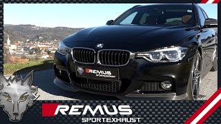Video: Remus Komplettanlage ab Kat für BMW F30 340i Video: Remus Komplettanlage ab Kat für BMW F30 340i