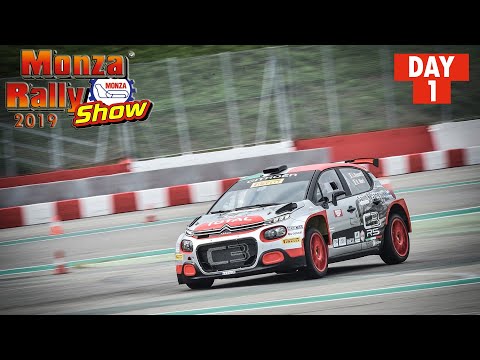 Monza Rally Show 2019 | DAY 1 | CRASHES, MISTAKES AND BIG SHOW