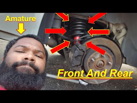 Pontiac G8 Front and Rear Shocks/Struts and Lowering Springs | How To