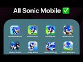 Sonic Prime Dash Sonic Dash Sonic Dash Sonic Dash 2 Sonic Boom Sonic Forces Sonic Jump Fever