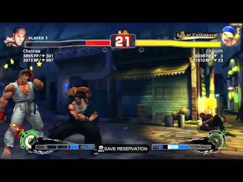 SSF4 AE: Chanraw (Ryu) VS Chanrith (Yun) - What is this?