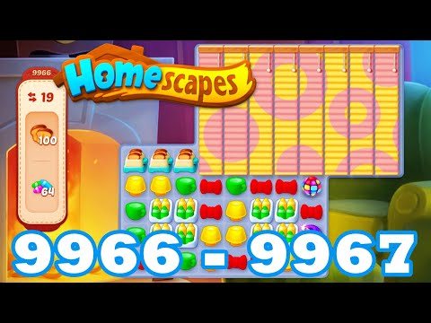 Homescapes Level 9966 - 9967 HD 3 - match puzzle game | Gameplay Walkthrough | android | GameGo Game