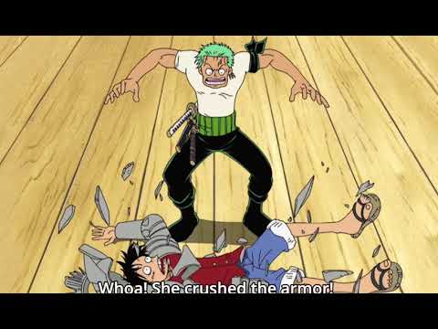 Nami Breaks Luffy's Armor ! - Zoro Is Shook - One Piece - Funny Moment
