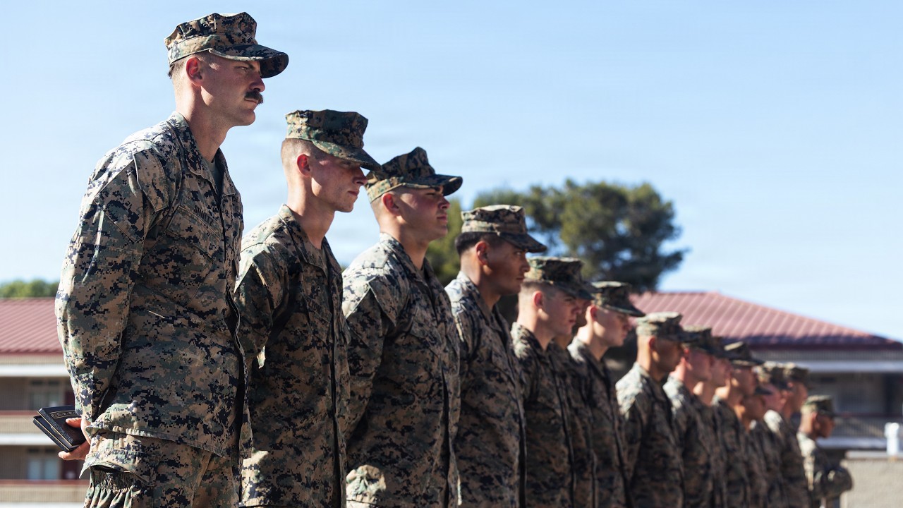 United States Marines with 1st Marine Division Participate in Squad Competition 2026