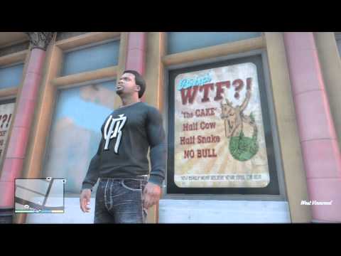 GTAV - Half Cow Half Snake WTF?