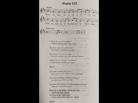 Psalm 121 in CW hymnal sung by Pastor Oehlke and Immanuel Lutheran congregation 3-8-20