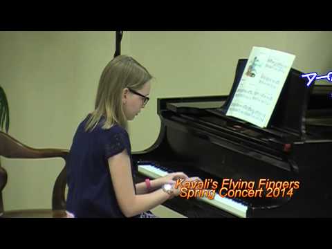 Flying Fingers Spring Concert 2014 - Alexa Wagner - Medley