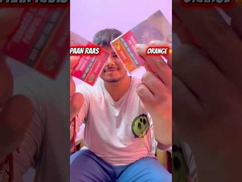 PAAN RAAS AND ORANGE FLAVOUR MIXING 🥳❤️ #vlogging #hokka #flavour #orange #minivlog #shortvideo