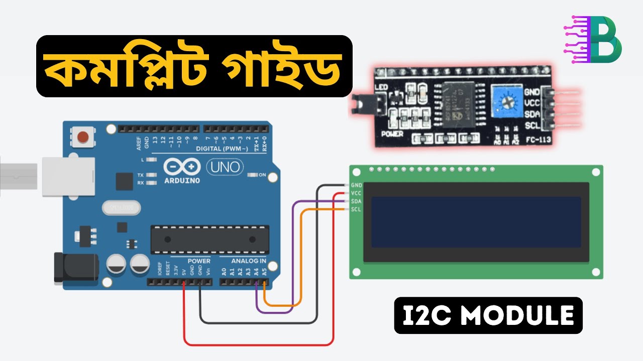 Pre-Soldered 16x2 LCD with I2C Module for Arduino & Pi Video Thumbnail