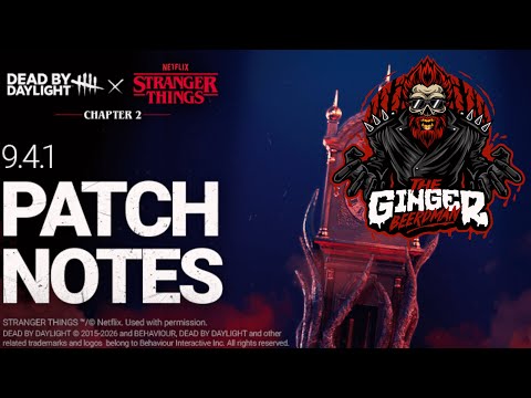 Dead By Daylight Patch Notes are here!