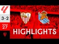 Sevilla FC vs Real Sociedad (3-2) LALIGA | Resumen