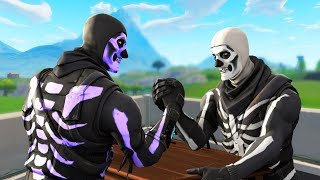 I invited FAKE Skull Troopers to my Fortnite clan...