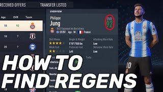 How to Find The BEST Regens in FIFA 23 Career Mode