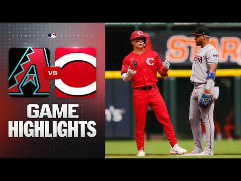 신시내티 VS 애리조나 2:1 MLB 하이라이트