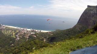 Paragliding at Pepino Beach (Rio de Janeiro)