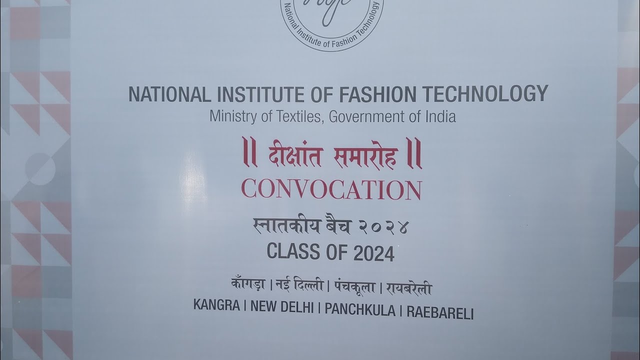 celebration 🎉 post convocation NIFT class of 2024