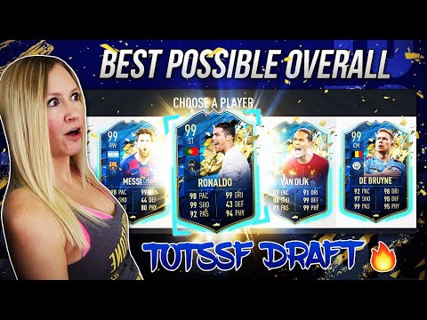 99.9% IMPOSSIBLE HIGHEST RATED ALL TOTS FUT DRAFT CHALLENGE!! FIFA 20