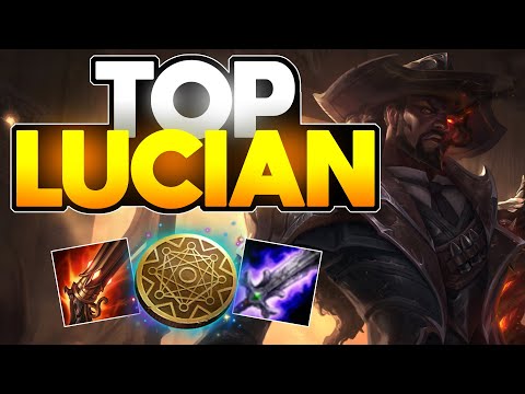 *TOP TIER* Demacia ADC LUCIAN TOP LANE - KOREAN CHALLENGER LUCIAN TOP - League of Legends
