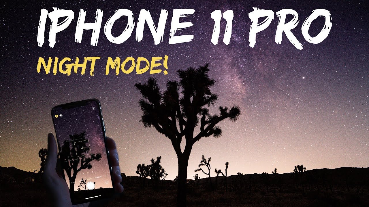 iPhone 11 Pro Night Mode Astrophotography Camera Test