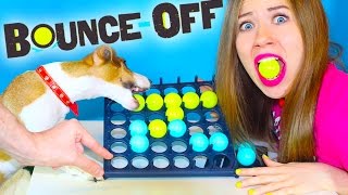 ИГРАЕМ С ПАРНЕМ!!! БРОСЬ ШАР Челлендж BOUNCE OFF CHALLENGE | Elli Di
