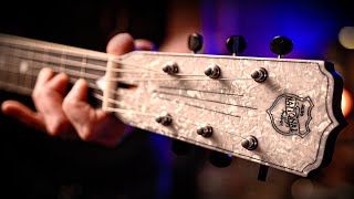 Download lagu If 'TURN THE PAGE' was Dark Blues...   Metal-Bodied Resonator Guitar Cover mp3