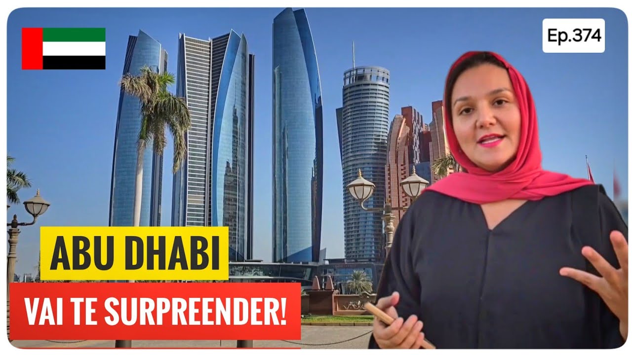 ASSIM é a Cidade Mais RICA e CAPITAL dos Emirados Árabes Unidos