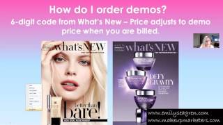 How to Order Avon Demos