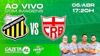 AO VIVO: NOVORIZONTINO x CRB | COM IMAGENS | SÉRIE B 2026 | 3ª RODADA
