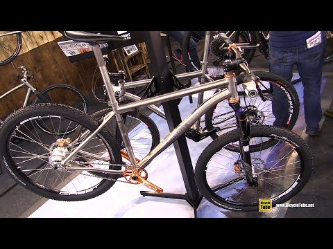 2018 Rabbit MTB 650B +Boost Titanium Bike - Walkaround - 2017 Eurobike