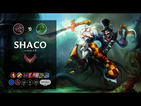 Shaco Jungle vs Zac - EUW Grandmaster Patch 12.10