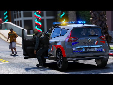 [GTA 5] UN HOMME ATTAQUE LA POLICE EN PLEINE PATROUILLE | LSPDFR #1052
