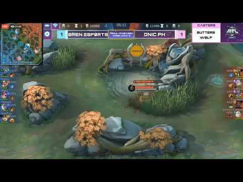 BREN E-SPORTS VS ONIC PH GAME 3 MPL SEASON 5