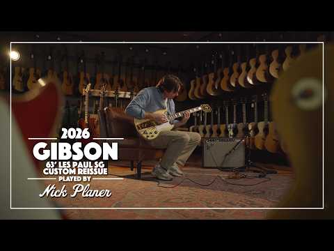 Gibson Custom Shop 1963 Les Paul SG Custom Reissue 2026, VOS, Classic White image 10