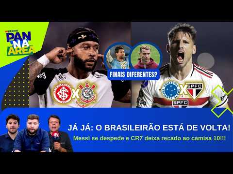 DISPUTA ENTRE TIMÃO E COLORADO PARA FUGA DO Z-4!; MESSI SE DESPEDE E CR7 DEIXA RECADO! | PAN NA ÁREA