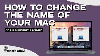 How To Change The Name Of Your Mac