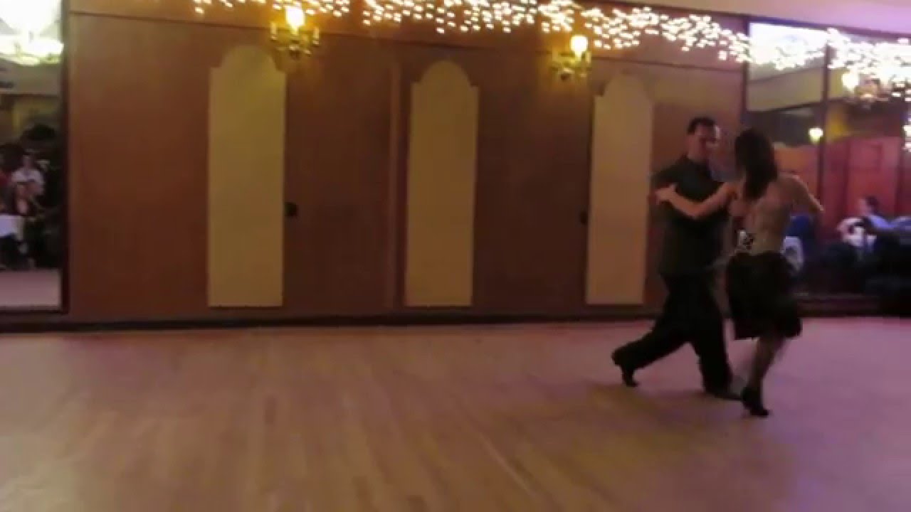 ANA PADRON & DIEGO BLANCO @ LA MILONGA ROSA ..  Friday, January 22, 2016