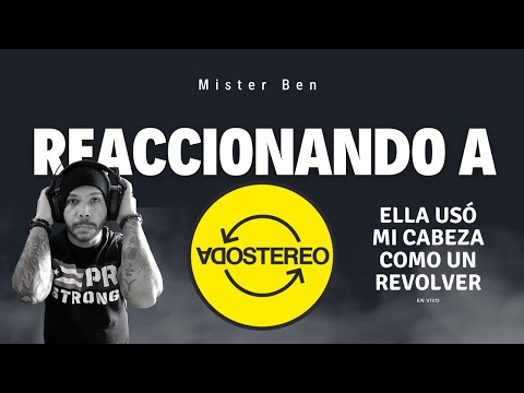Reaccionando a Soda Estereo Ella Usó Mi Cabeza Como Un Revolver