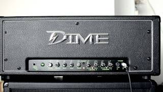 Video thumbnail for Dime Amplification D100 - Playthrough by Ola Englund