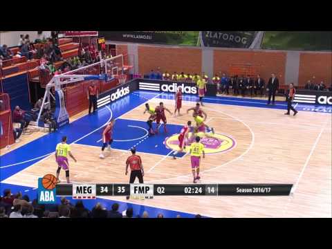 ABA Liga 2016/17 highlights, Round 15: Mega Leks  - FMP (25.12.2016)