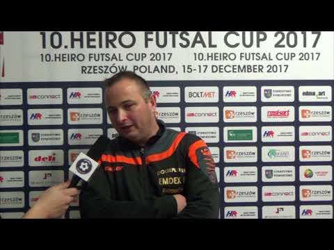 Heiro Futsal Cup 2017: Grzegorz Cieśla (Zaczernie) po meczu z Irex Gaz Chorzów