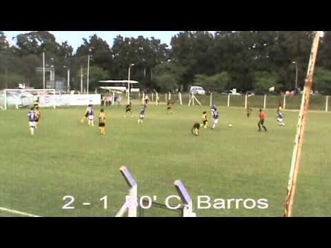 Sub 14 3° Fecha Torneo Apretura 2014 Defensor 2   1 Peñarol   goles J  Gonzalez y C  Barros