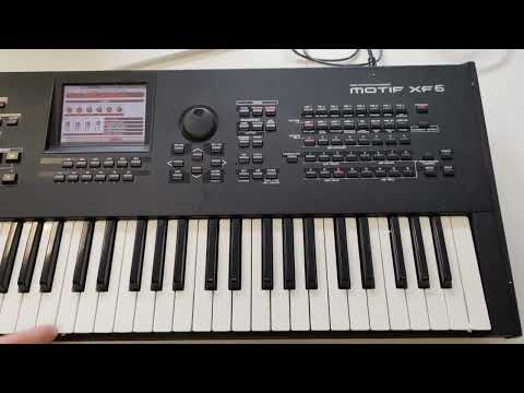 Yamaha Motif XF6 Synthesizer