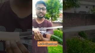 Bernoulli Equation of Continuity (Concept of physics) #shorts #youtubeshorts