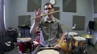 How to Hold Drum Sticks for Beginners (Matched Grip)