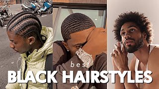 best hairstyles for black men &amp; teens in 2022💇‍♂️ | black men&#39;s trending hairstyles !!