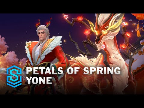 Petals of Spring Yone Wild Rift Skin Spotlight