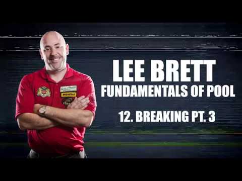 APA - Lee Brett Billiard Instruction Series - Pool Lesson 12 - Breaking Part 3