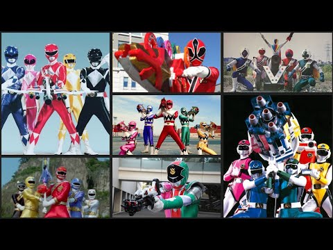 Super Sentai Team Finishers and Combination Attacks (Gorenger - Boonboomger)