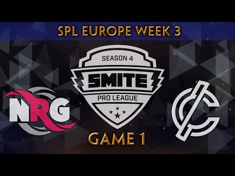 SMITE Pro League S4 Spring Split Week 3 (EU) - NRG Esports vs. CycloneGG (Game 1)
