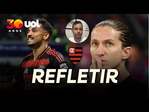 DANILO LIGOU PRA FILIPE LUÍS PARA TÉCNICO REFLETIR SOBRE 'DECLARAÇÃO DESASTROSA'; MATTOS DETALHA